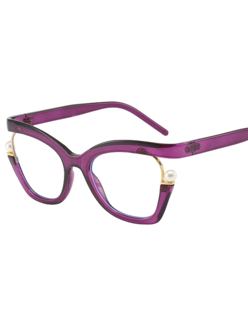 'Levi' Purple Pearl Frames