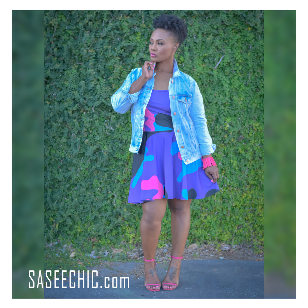 'Sasee' Skater Dress