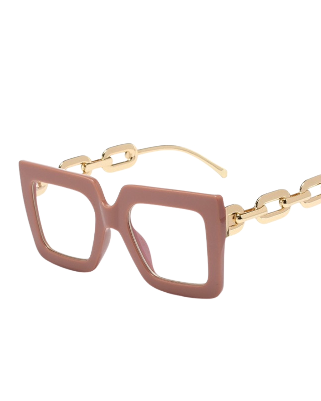 'Cameron' Square Sunglasses (Taupe)