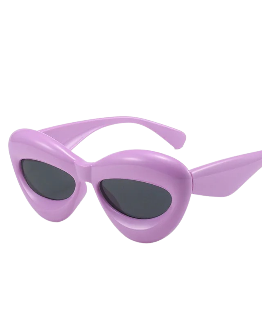 'True' Oval Sunglasses (Lavender)