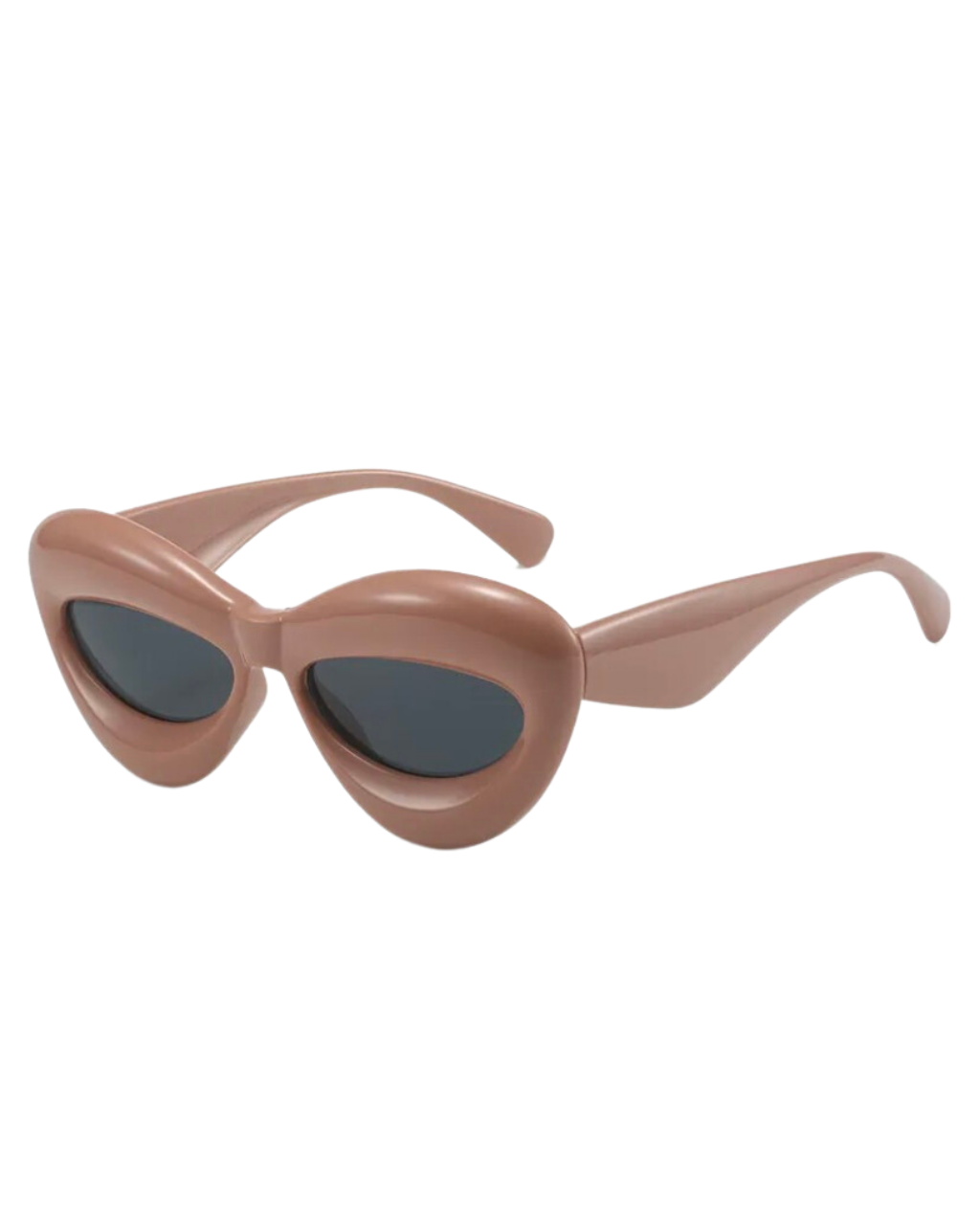 'True' Oval Sunglasses (Khaki)